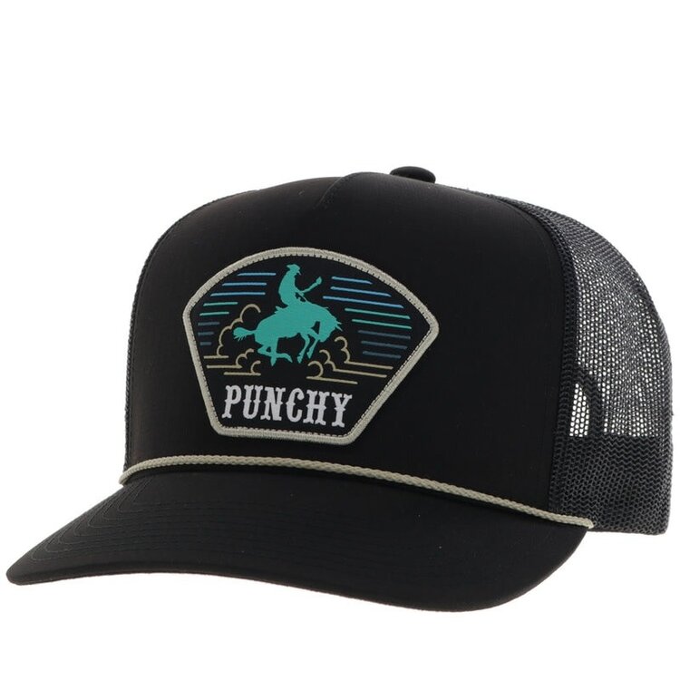 HOOey Punchy Trucker Cap Black