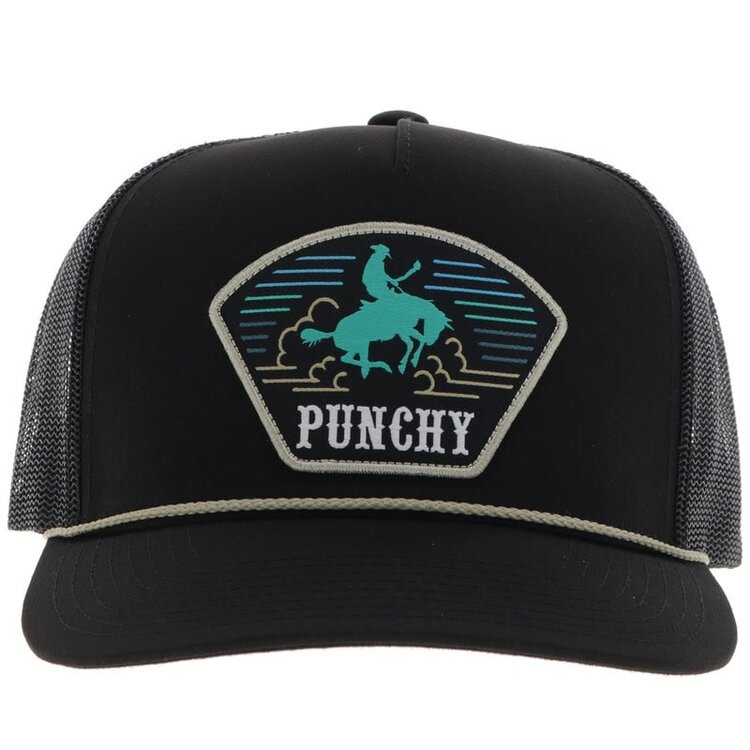 HOOey Punchy Trucker Cap Black