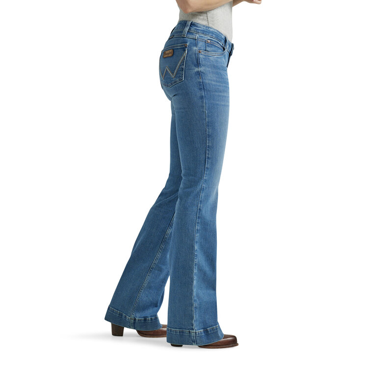 Wrangler Retro Mae Wide Leg Trouser Eva