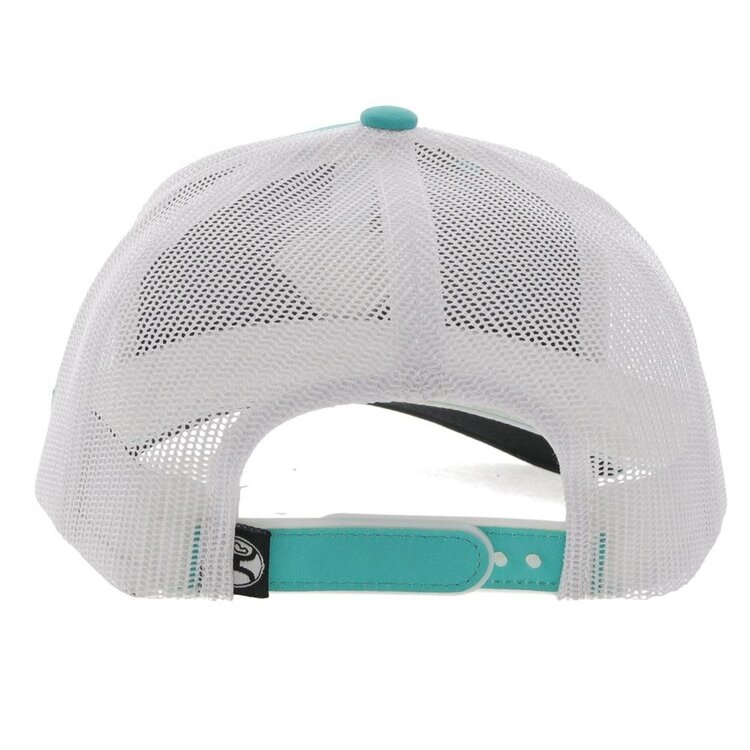 HOOey Youth RLAG Hat Turquoise/White