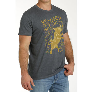 Cinch Charcoal Cinch Saloon Tee