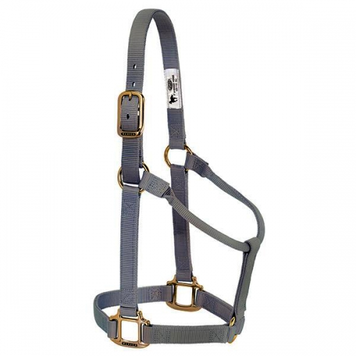 Weaver Leather Non Adjustable Nylon Halter Grey