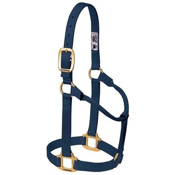 Weaver Leather Non Adjustable Nylon Halter Navy