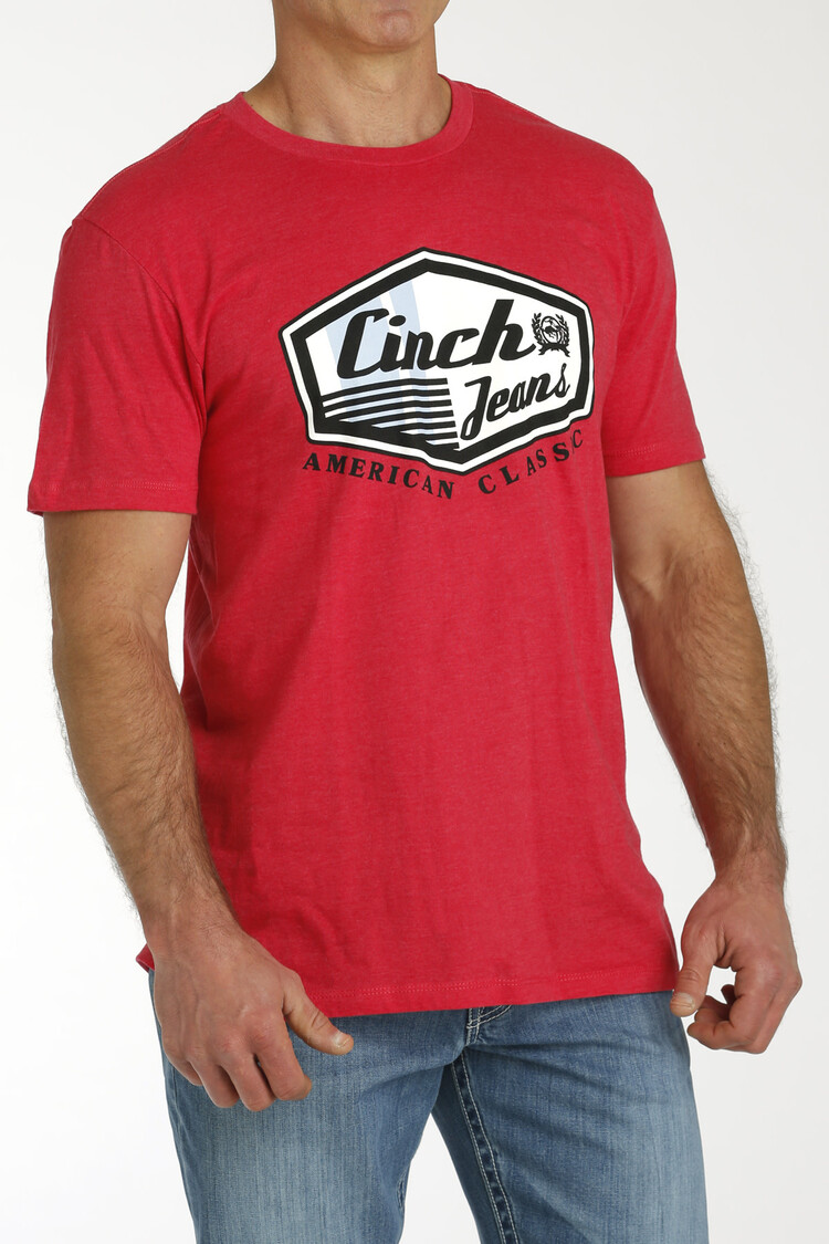 Cinch American Classic Tee Red