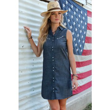 Cruel Denim Chambray Denim Dress