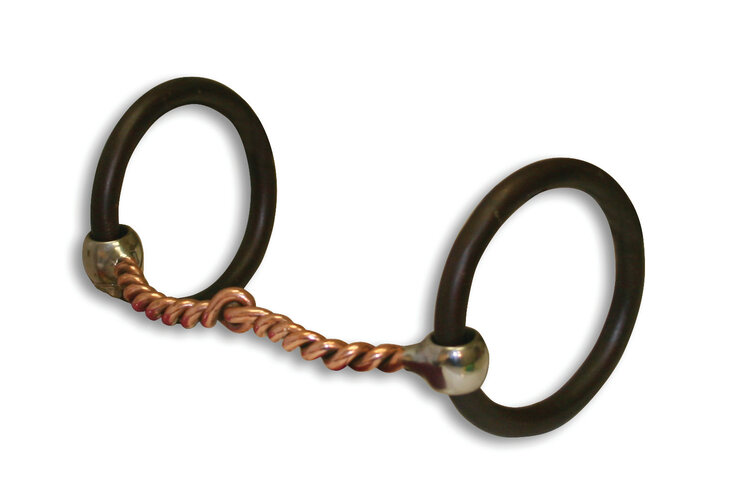 Professional's Choice Bob Avila Copper Twisted Snaffle