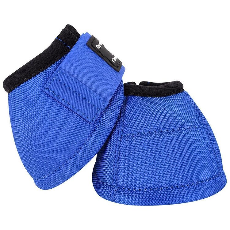 Classic Equine Dy-No Turn Bell Boots Blue