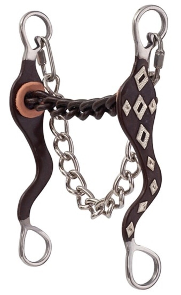 American Heritage Equine Antique Brown Roping Bit