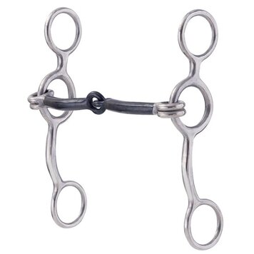 American Heritage Equine Junior Cowhorse Sliding Gag Bit