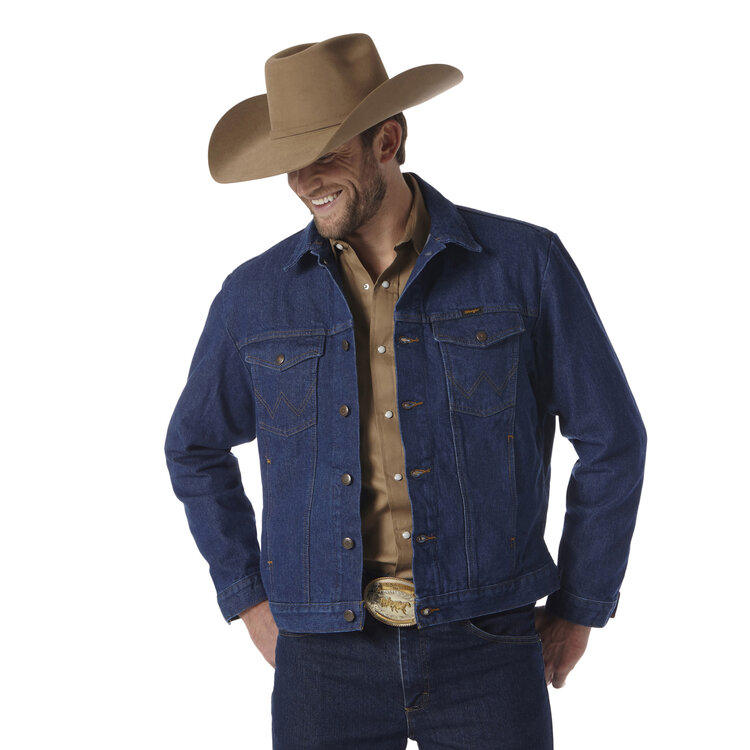 Wrangler Cowboy Cut Unlined Denim Jacket