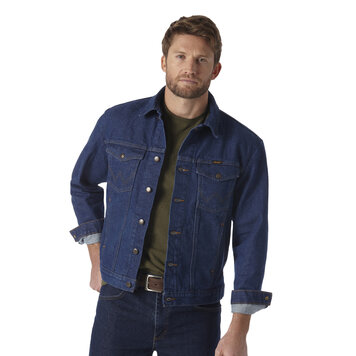 Wrangler Cowboy Cut Unlined Denim Jacket