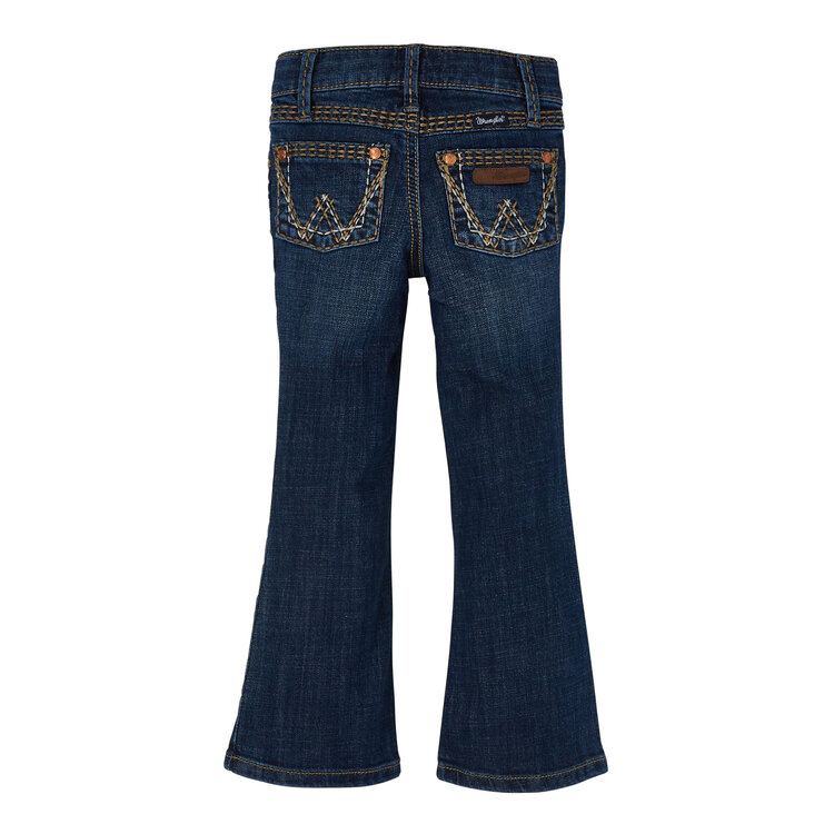 Wrangler Girls Premium Patch Bootcut Jean Denver