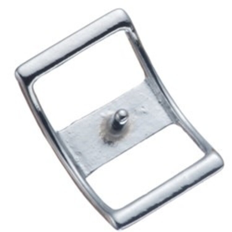 Western Rawhide 5/8" Nickel Plated Conway Buckle