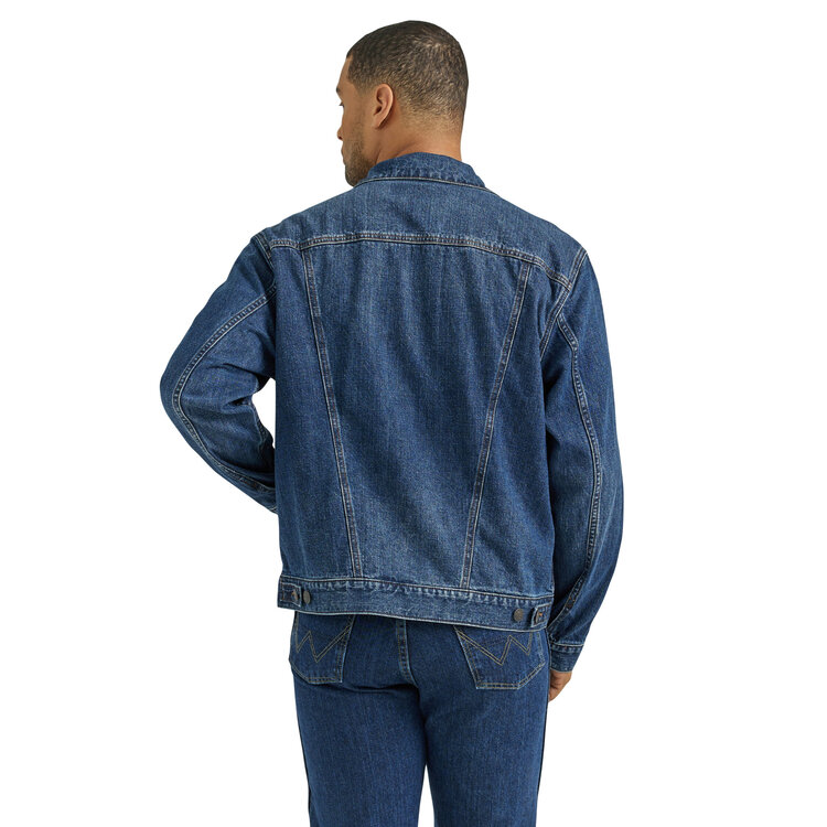 Wrangler Flannel Lined Denim Jacket Winterberry