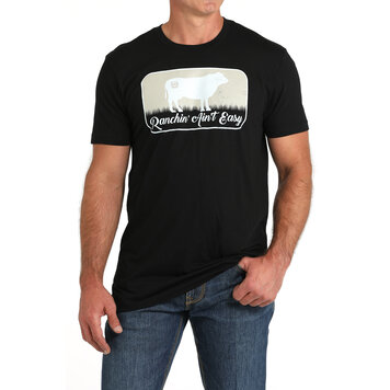 Cinch Men's Ranchin' Ain't Easy Tee
