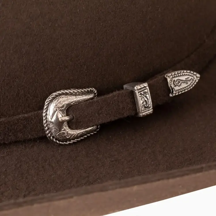 Resistol Pennington Youth Felt Hat Chocolate