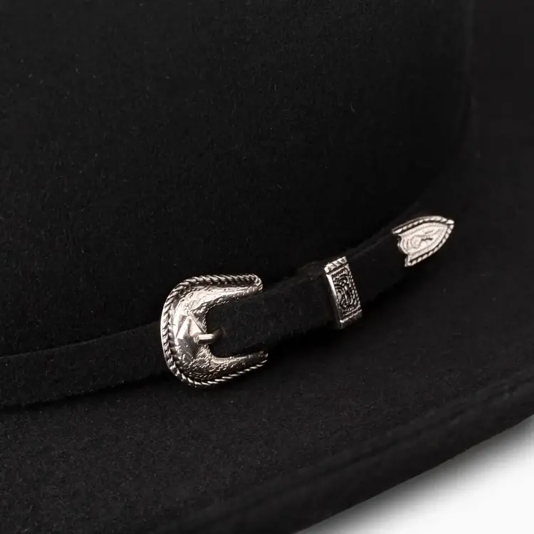 Resistol Pennington Youth Felt Hat Black