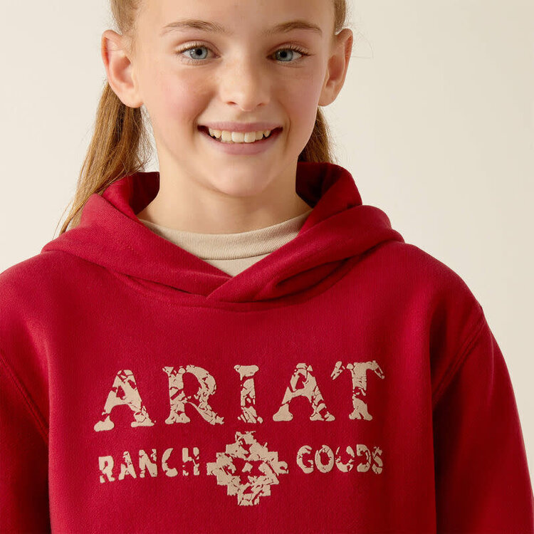 Ariat Girls Ranch Goods Hoodie