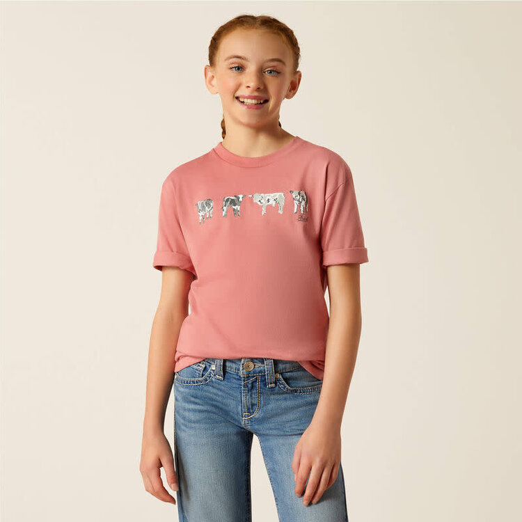 Ariat Girls Mini Cow Squad T-Shirt