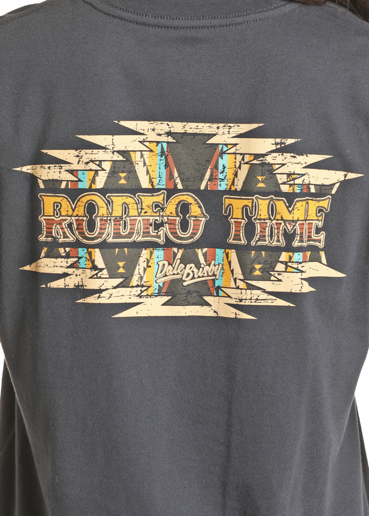 Dale Brisby Rodeo Time Tee Navy