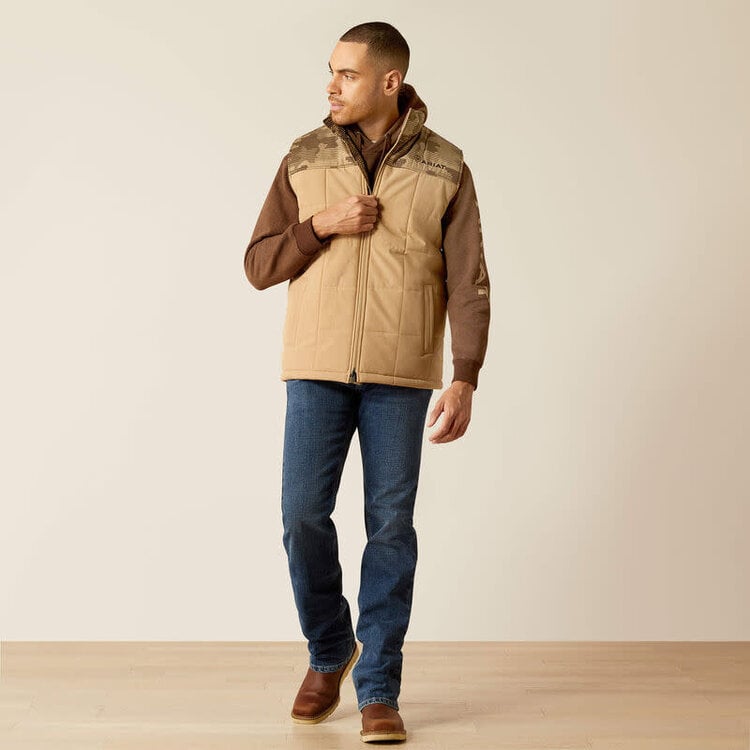 Ariat Crius Insulated Vest Cornstalk Heather