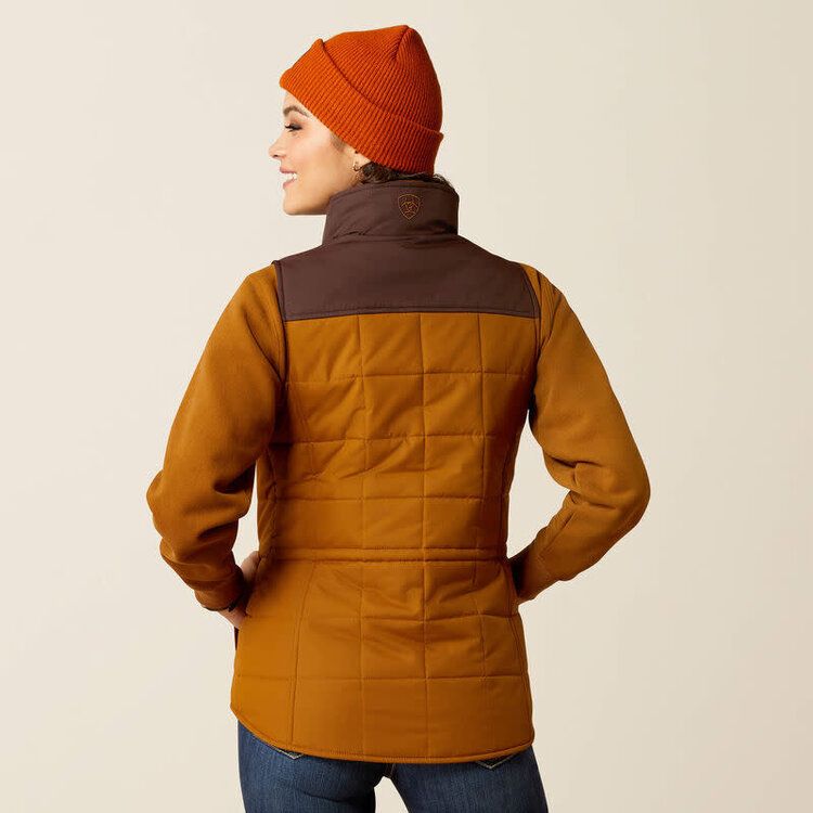 Ariat Crius Insulated Vest Chestnut/Chocolate Plum