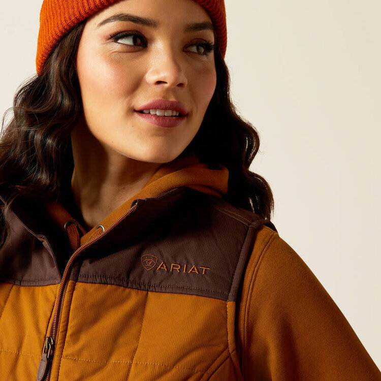 Ariat Crius Insulated Vest Chestnut/Chocolate Plum