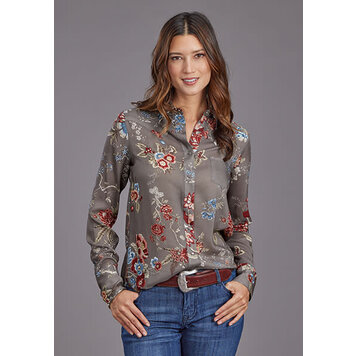 Stetson Vintage Tapestry Print Snap Shirt