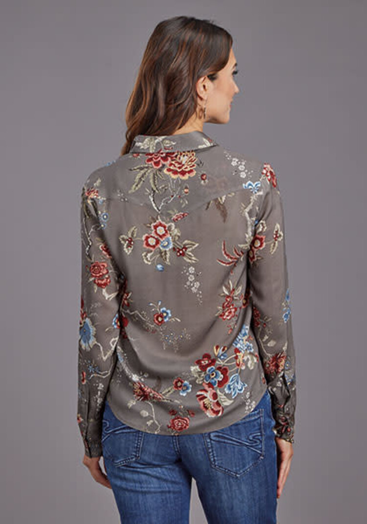 Stetson Vintage Tapestry Print Snap Shirt