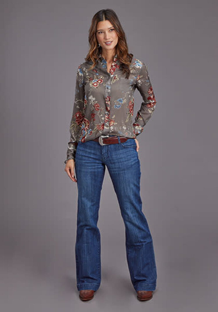 Stetson Vintage Tapestry Print Snap Shirt