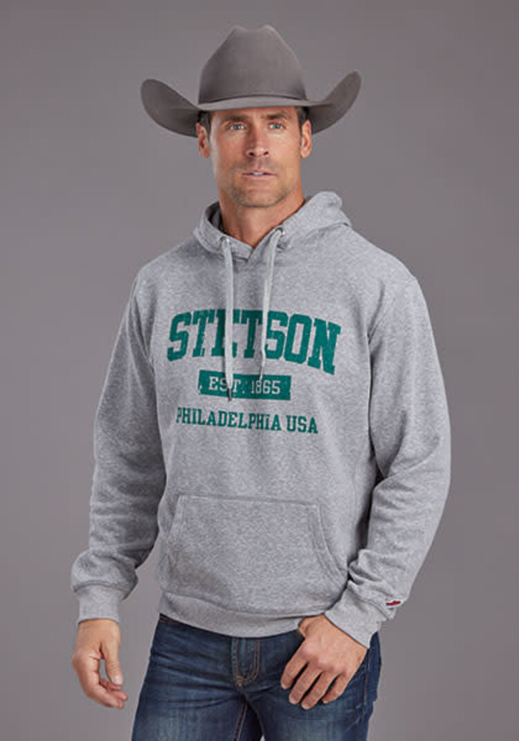 Stetson 1865 Hoodie Grey