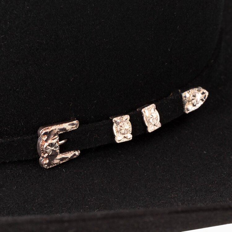 Resistol 6X Logan Felt Black