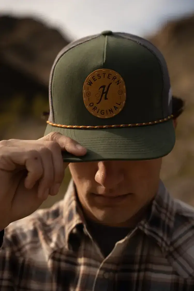 HOOey Spur Olive Grey Hat