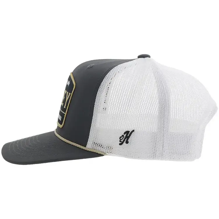 HOOey Trip Hat Charcoal/White