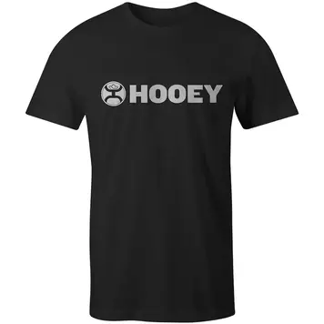 HOOey Lock Up Black Tee