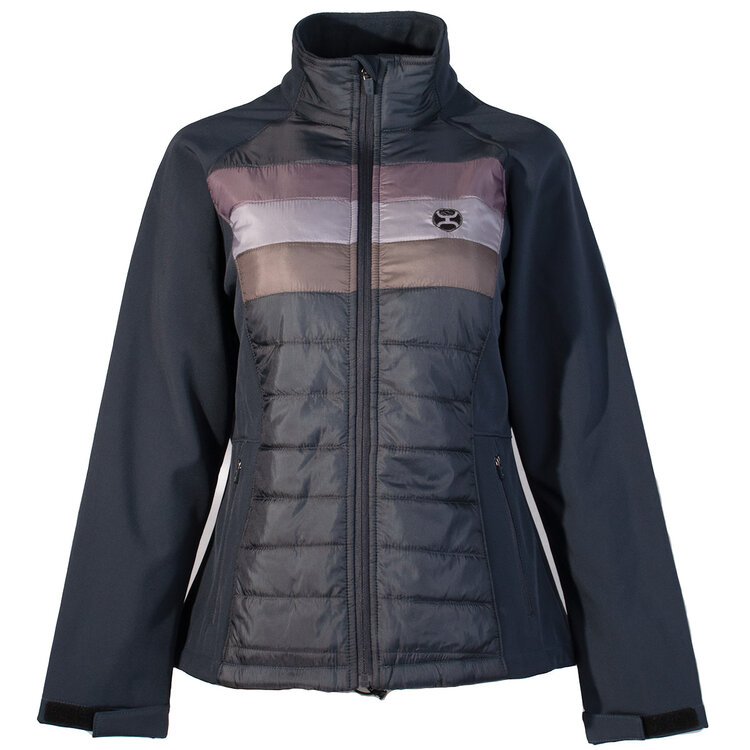 HOOey Ladies Hybrid Jacket Navy