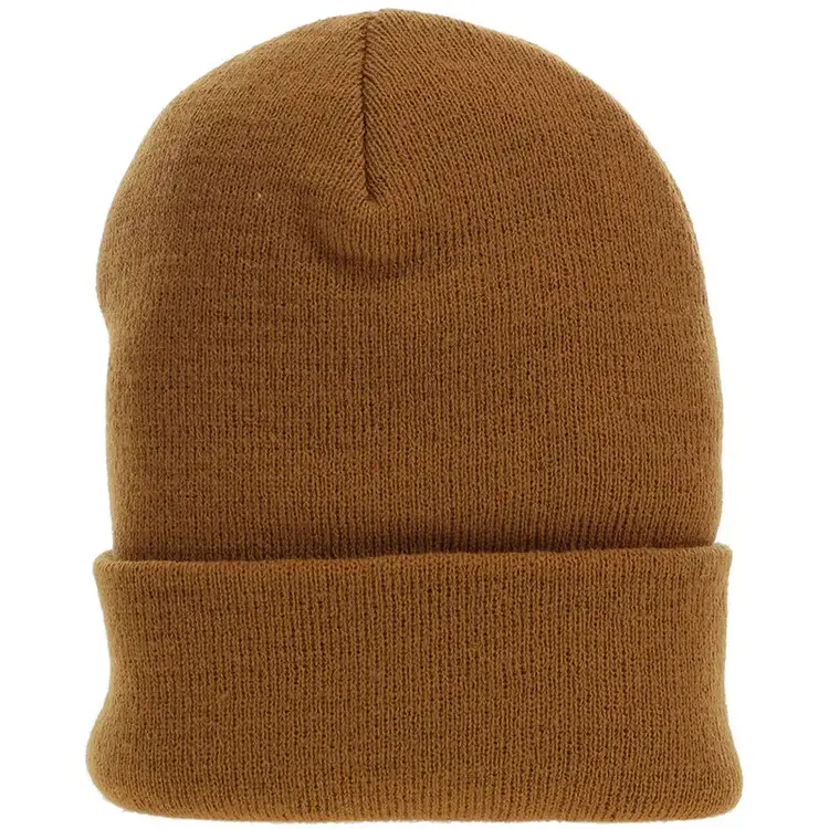 HOOey Hooey Beanie Tan w/White & Black Patch