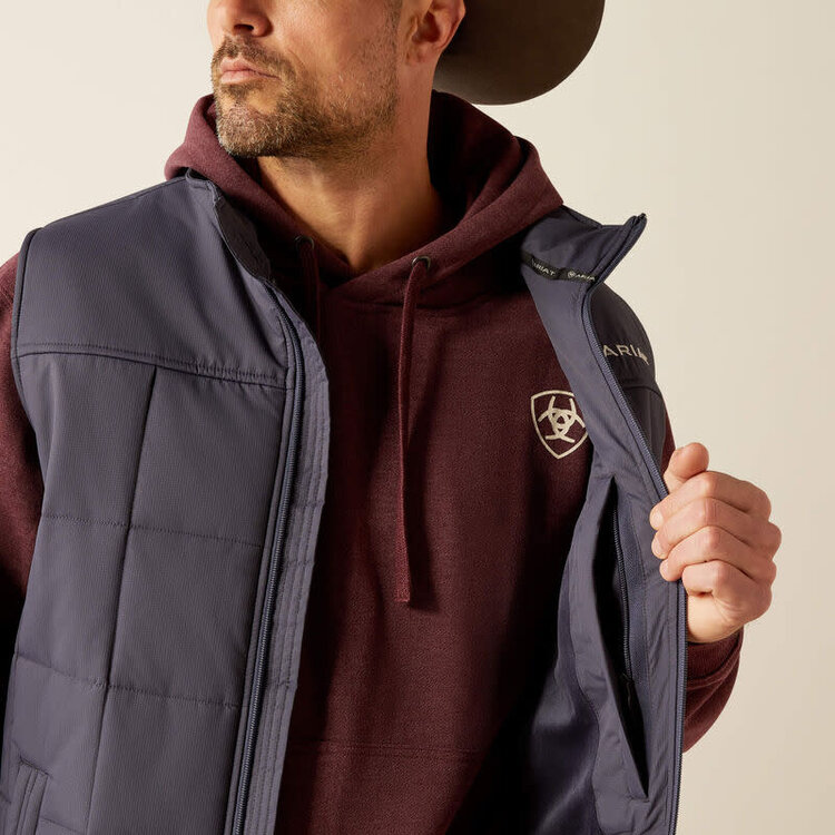 Ariat Crius Insulated Vest Odyssey Grey