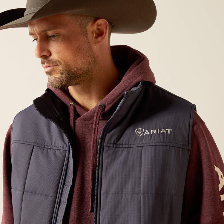 Ariat Crius Insulated Vest Odyssey Grey