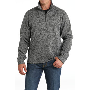Cinch 1/4 Zip Pullover Grey