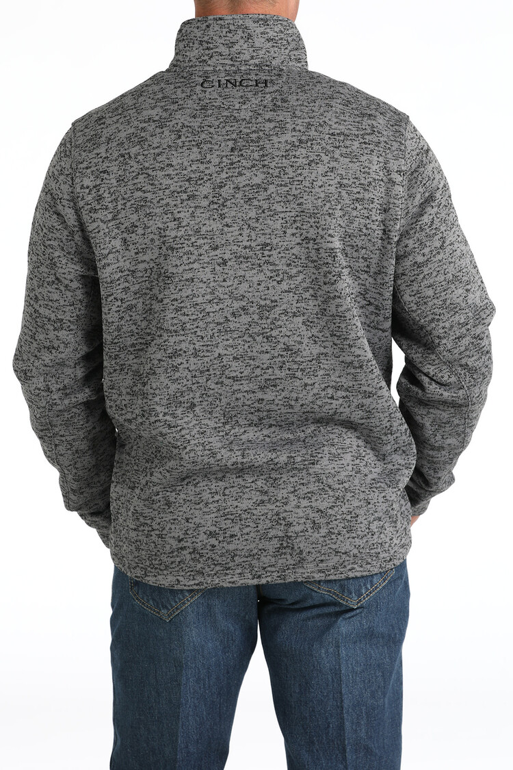 Cinch 1/4 Zip Pullover Grey