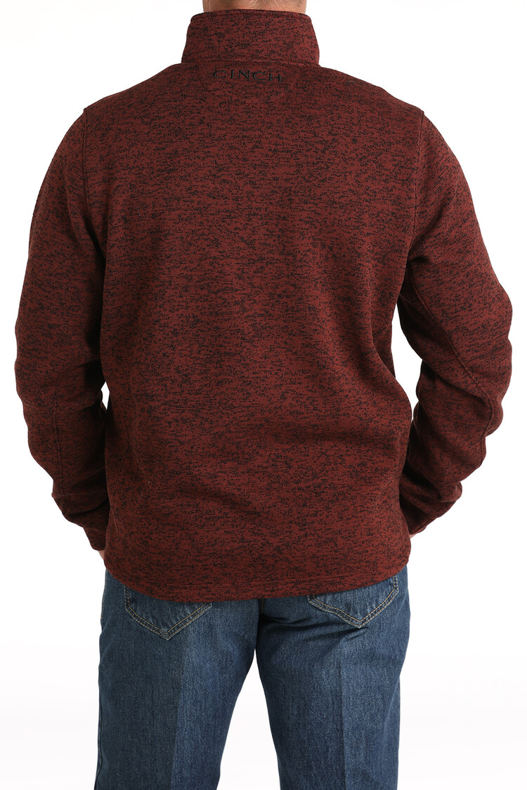 Cinch 1/4 Zip Pullover Burgundy