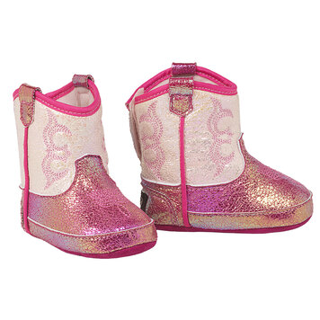 M&F Western Products Krissy Baby Bucker Boot Pink