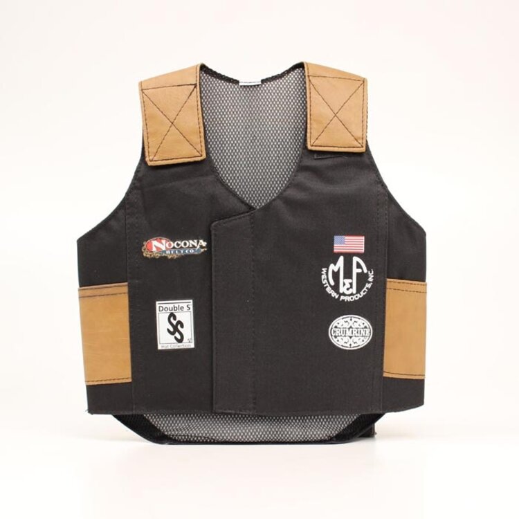 M&F Western Products Youth Bull Rider Vest Black