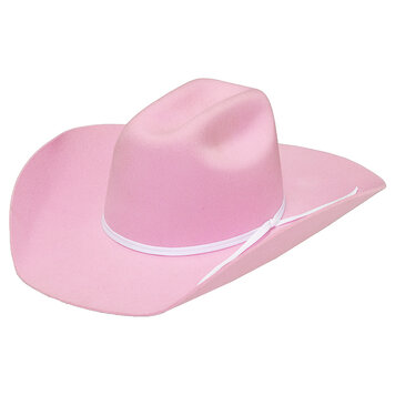 Twister Youth Wool Cowboy Hat Pink