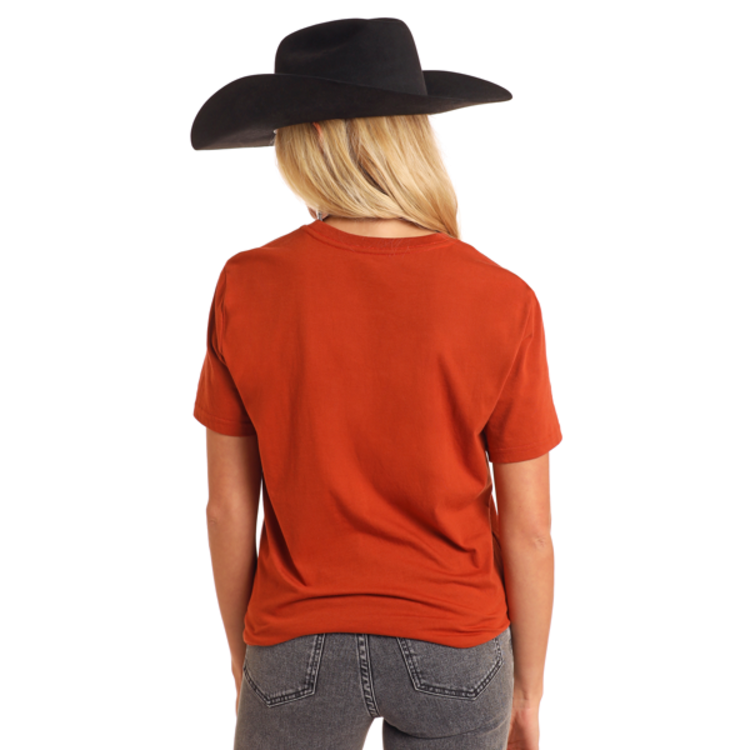 Dale Brisby Dale Yeah Tee Rust