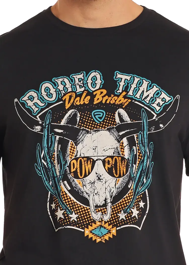 Dale Brisby Rodeo Time Tee Black