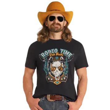 Dale Brisby Rodeo Time Tee Black