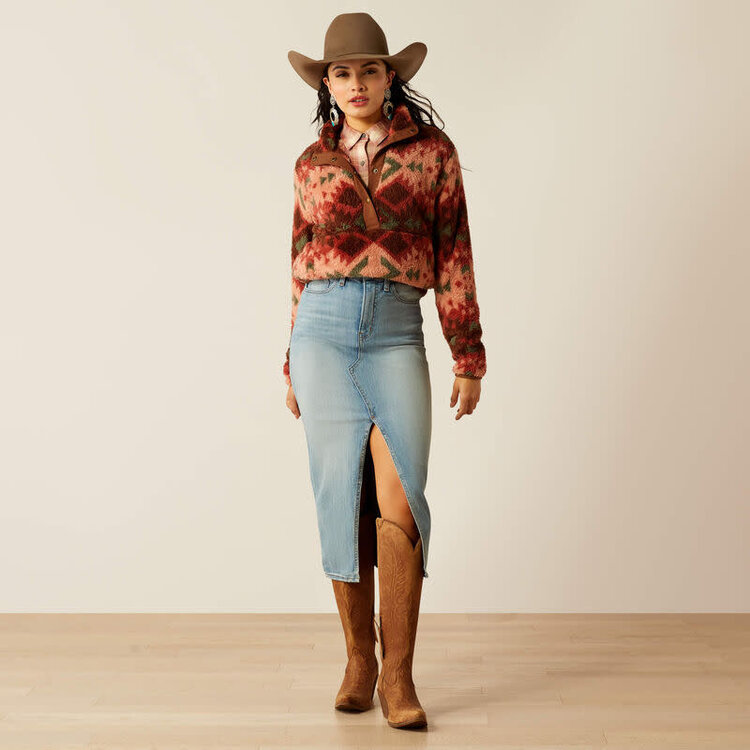 Ariat Berber Plainsview Snap Sweatshirt