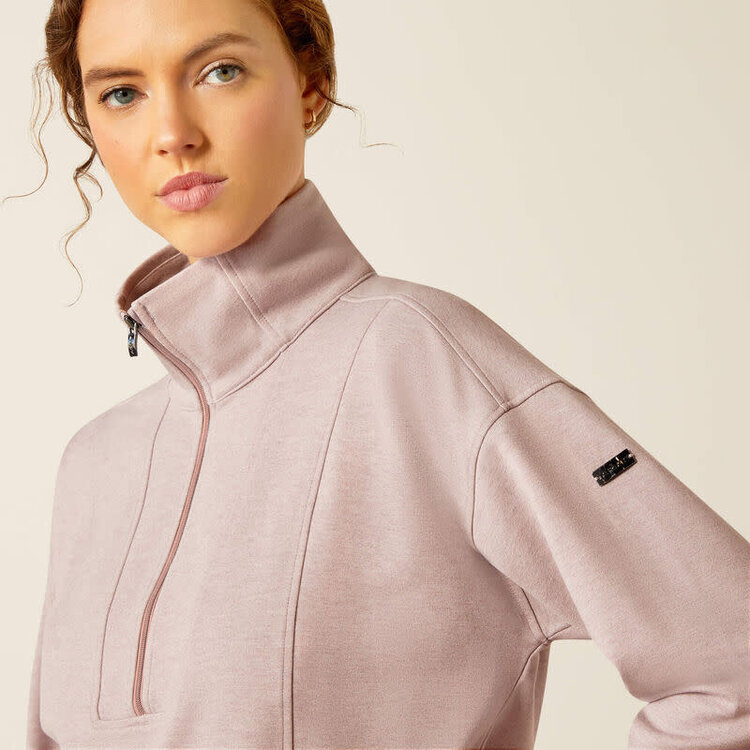 Ariat Ryeland 1/2 Zip Sweatshirt Purple Dove
